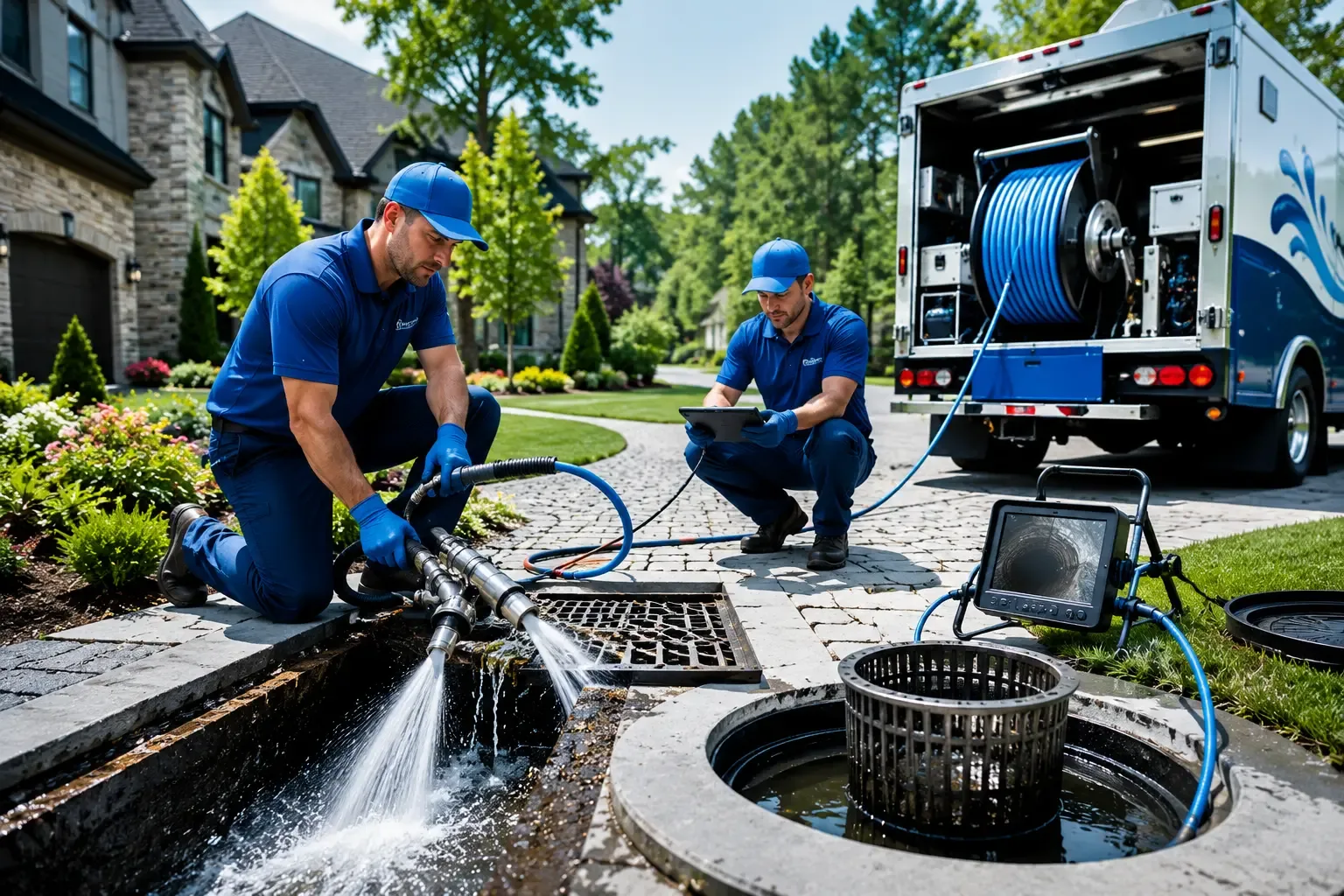 Local outdoor drain cleaning professionals in Saugatuck, MI